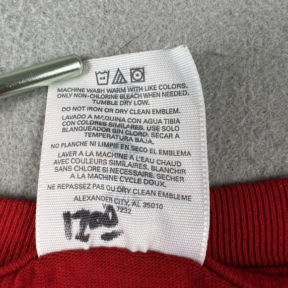 Vintage Y2K United Stated Marine Corp USMC‎ Semper Fi Shirt Men’s 2XL Red - Picture 15 of 16